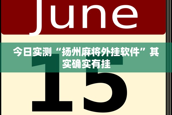 今日实测“扬州麻将外挂软件	”其实确实有挂