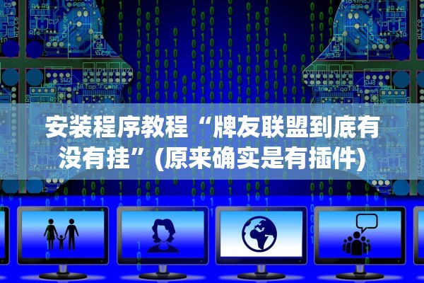 安装程序教程“牌友联盟到底有没有挂”(原来确实是有插件)