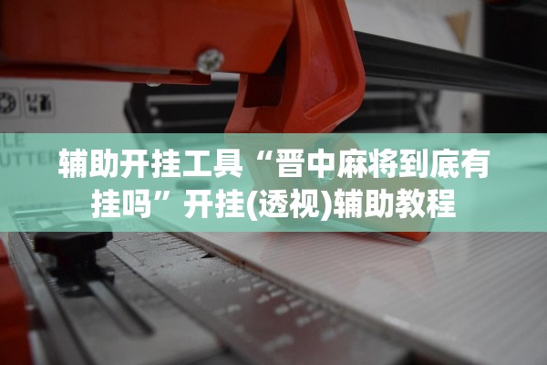 辅助开挂工具“晋中麻将到底有挂吗”开挂(透视)辅助教程