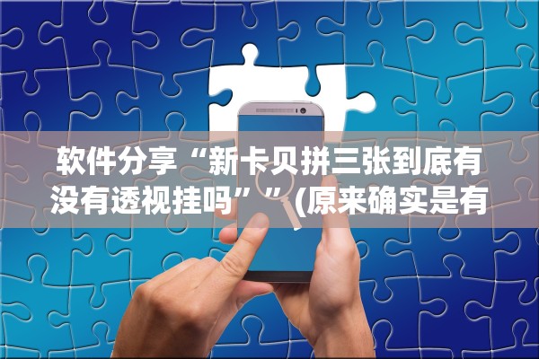 软件分享“新卡贝拼三张到底有没有透视挂吗””(原来确实是有插件)