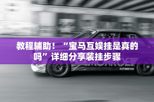 教程辅助！“宝马互娱挂是真的吗	”详细分享装挂步骤