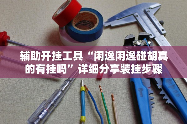 辅助开挂工具“闲逸闲逸碰胡真的有挂吗”详细分享装挂步骤