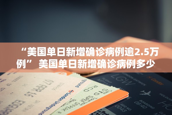 “美国单日新增确诊病例逾2.5万例” 美国单日新增确诊病例多少？