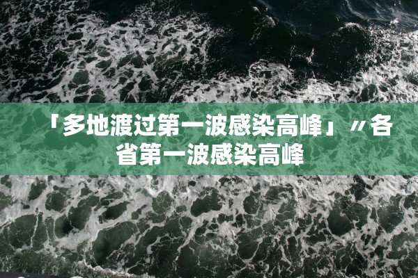 「多地渡过第一波感染高峰」〃各省第一波感染高峰