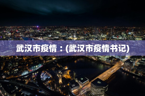 武汉市疫情︰(武汉市疫情书记)