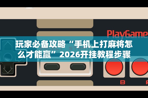 玩家必备攻略“手机上打麻将怎么才能赢”2026开挂教程步骤