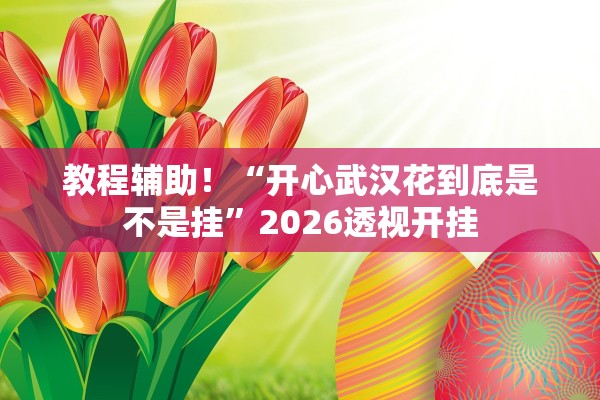 教程辅助！“开心武汉花到底是不是挂”2026透视开挂