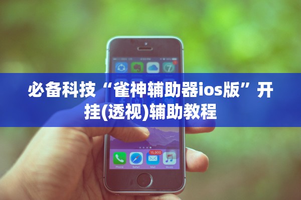 必备科技“雀神辅助器ios版”开挂(透视)辅助教程