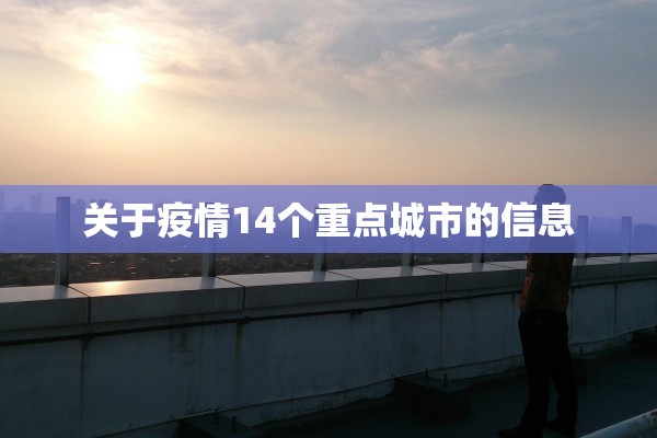 关于疫情14个重点城市的信息