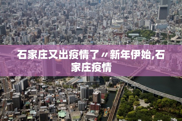 石家庄又出疫情了〃新年伊始,石家庄疫情 石家庄又出疫情了〃新年伊始,石家庄疫情