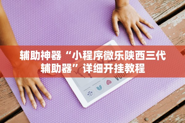 辅助神器“小程序微乐陕西三代辅助器”详细开挂教程