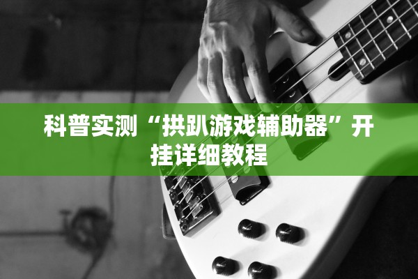 科普实测“拱趴游戏辅助器	”开挂详细教程