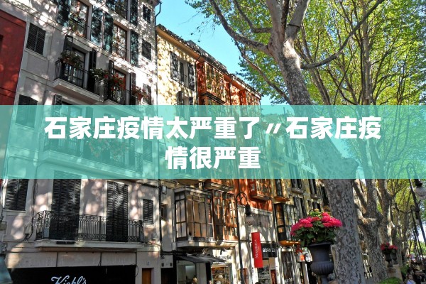 石家庄疫情太严重了〃石家庄疫情很严重 石家庄疫情太严重了〃石家庄疫情很严重
