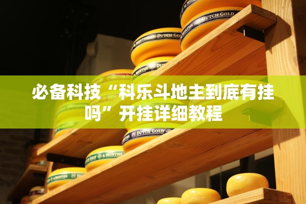 必备科技“科乐斗地主到底有挂吗”开挂详细教程