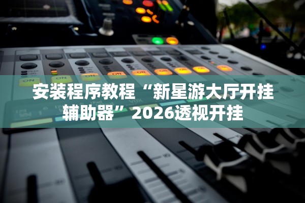 安装程序教程“新星游大厅开挂辅助器	”2026透视开挂