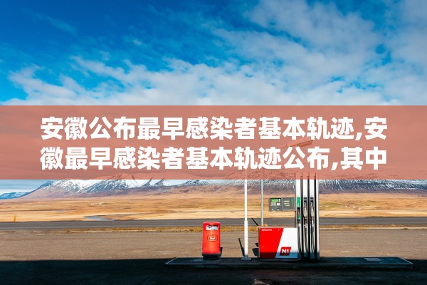 安徽公布最早感染者基本轨迹,安徽最早感染者基本轨迹公布,其中哪些细节值得关注?