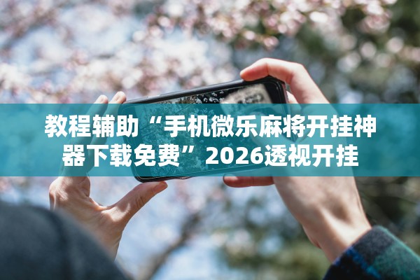 教程辅助“手机微乐麻将开挂神器下载免费	”2026透视开挂