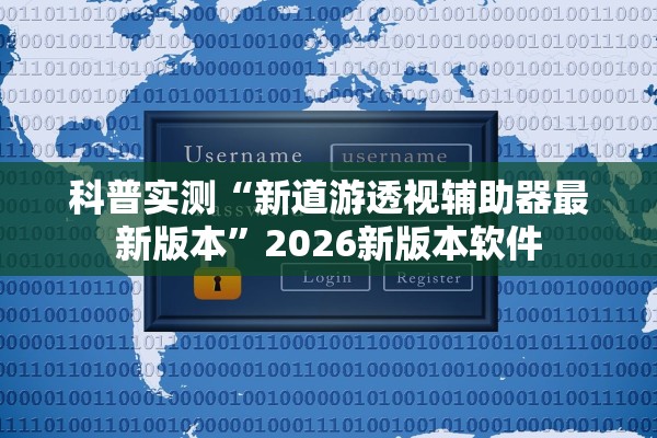 科普实测“新道游透视辅助器最新版本	”2026新版本软件
