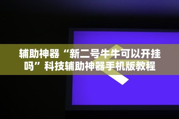 辅助神器“新二号牛牛可以开挂吗	”科技辅助神器手机版教程