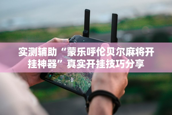 实测辅助“蒙乐呼伦贝尔麻将开挂神器	”真实开挂技巧分享