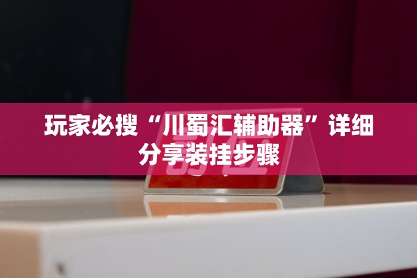 玩家必搜“川蜀汇辅助器”详细分享装挂步骤