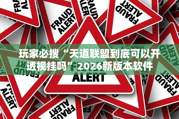 玩家必搜“天道联盟到底可以开透视挂吗	”2026新版本软件