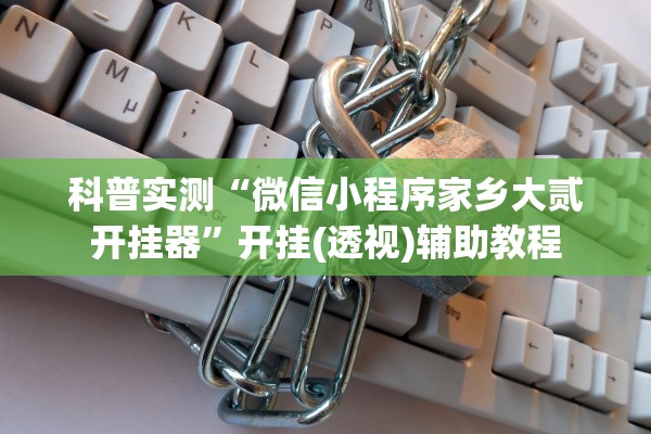 科普实测“微信小程序家乡大贰开挂器	”开挂(透视)辅助教程