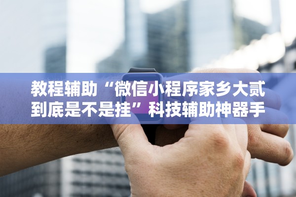 教程辅助“微信小程序家乡大贰到底是不是挂”科技辅助神器手机版教程