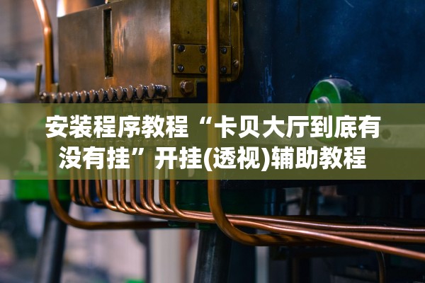 安装程序教程“卡贝大厅到底有没有挂”开挂(透视)辅助教程