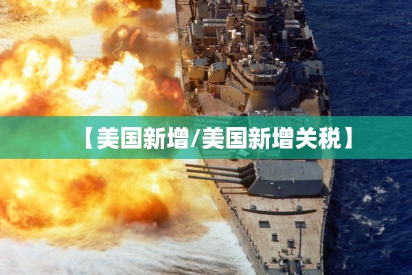 【美国新增/美国新增关税】