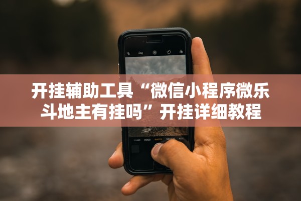 开挂辅助工具“微信小程序微乐斗地主有挂吗”开挂详细教程