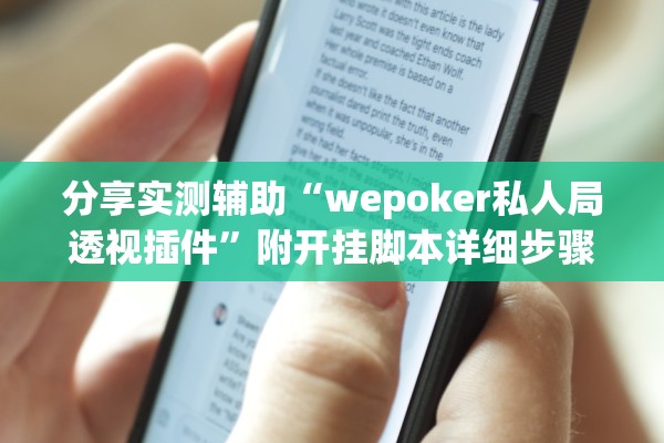 分享实测辅助“wepoker私人局透视插件”附开挂脚本详细步骤