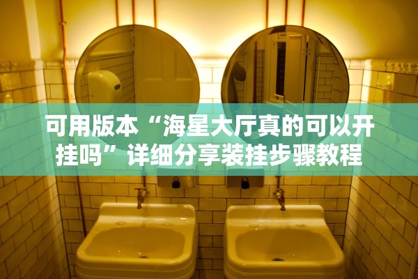 可用版本“海星大厅真的可以开挂吗”详细分享装挂步骤教程