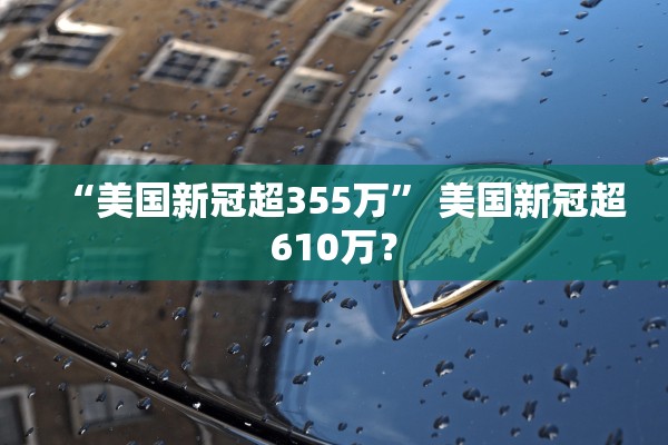 “美国新冠超355万” 美国新冠超610万？