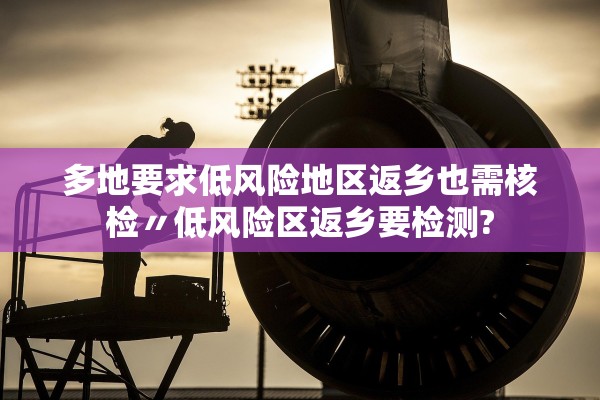 多地要求低风险地区返乡也需核检〃低风险区返乡要检测?