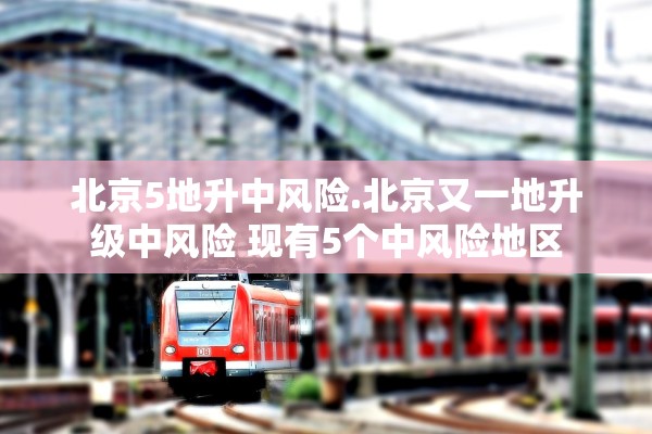北京5地升中风险.北京又一地升级中风险 现有5个中风险地区